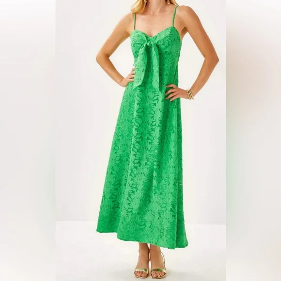 Lilly Pulitzer Fauna Green Dress - Picture 1 of 7